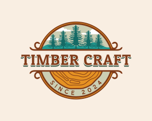 Woodwork Trees Workshop logo design