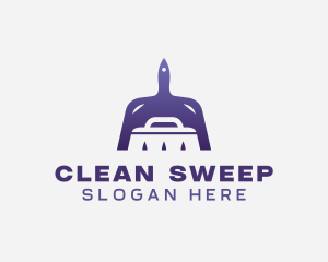 Janitorial Clean Housekeeping logo design