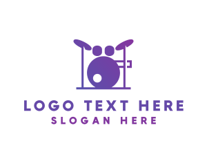 Music Band Drums logo