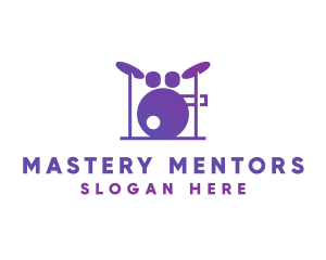 Music Band Drums logo