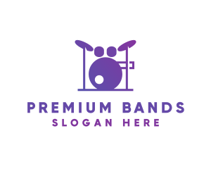 Music Band Drums logo