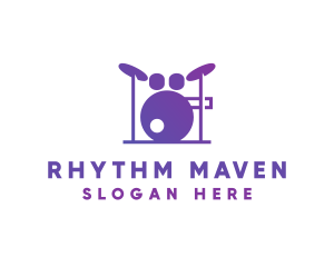 Music Band Drums logo