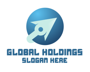 Global Arrow Shipping logo design