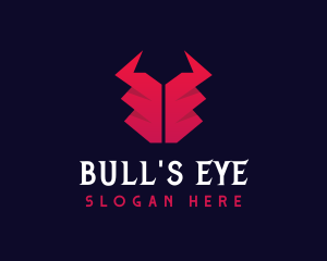 Devil Bull Horn logo