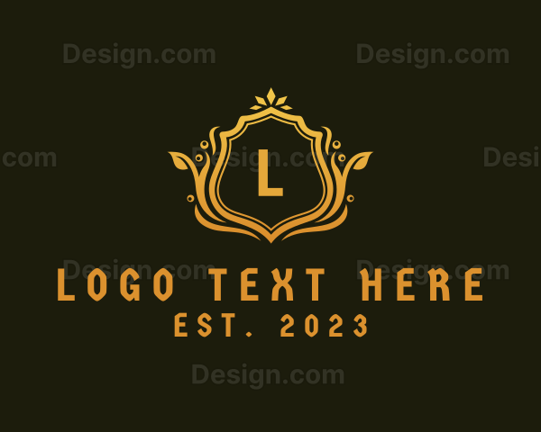 Luxury Shield Regal Ornate Logo