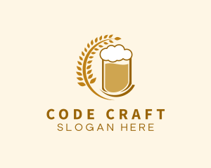 Wheat Craft Beer  logo design