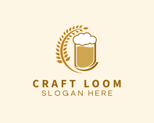 Wheat Craft Beer  logo design