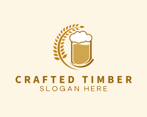 Wheat Craft Beer  logo design