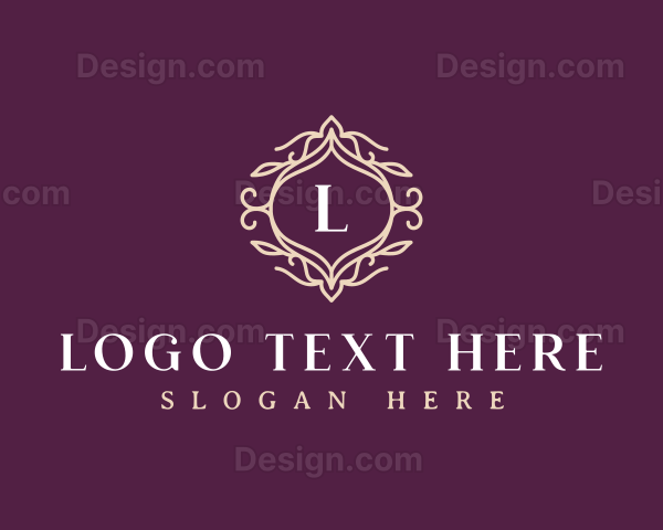 Elegant Ornament Decor Logo