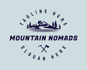 Mountain Trip Camp logo design