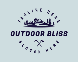 Mountain Trip Camp logo design