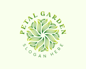 Herbal Wellness Leaves logo design