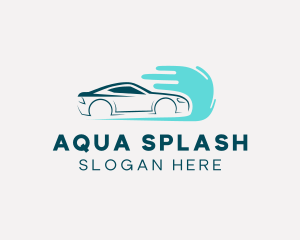 Water Splash Car Wash logo design