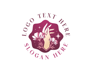 Floral Hand Beauty logo