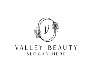 Peacock Feather Beauty logo design