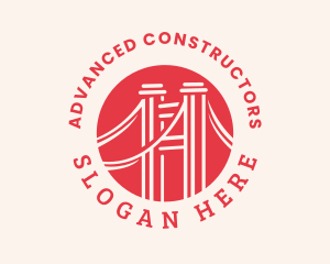 Red Bridge Infrastructure logo design