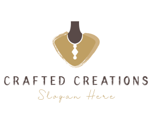 Luxe Necklace Jeweler logo design