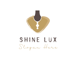 Luxe Necklace Jeweler logo design