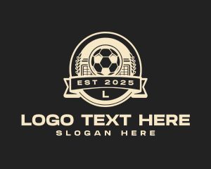 Soccer Football League Logo