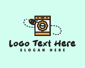 Flower Bee Laundromat logo