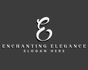 Elegant Cursive Typography logo design