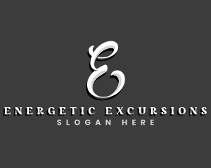 Elegant Cursive Typography logo design