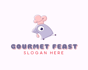 Chicken Gourmet Chef logo design