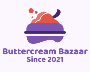 Ice Cream Bowl Dessert  logo