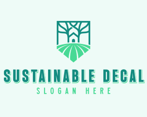 Sustainable Eco Garden logo design