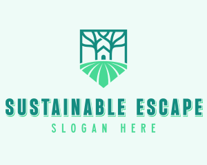 Sustainable Eco Garden logo design