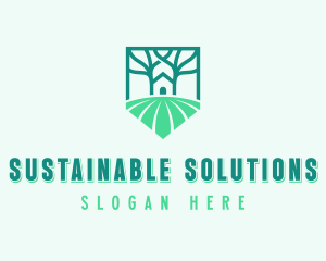 Sustainable Eco Garden logo design