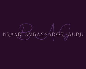 Upscale Feminine Brand logo design