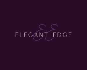 Upscale Feminine Brand logo design