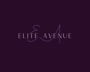 Upscale Feminine Brand logo design