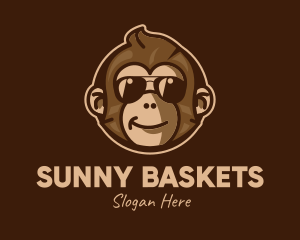 Cool Monkey Shades logo design