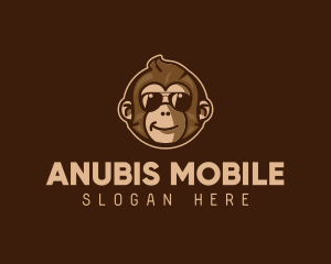 Cool Monkey Shades logo design