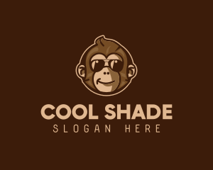 Cool Monkey Shades logo design