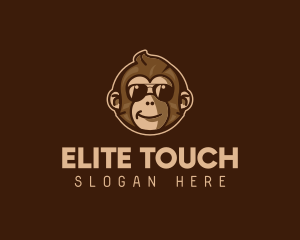 Cool Monkey Shades logo design