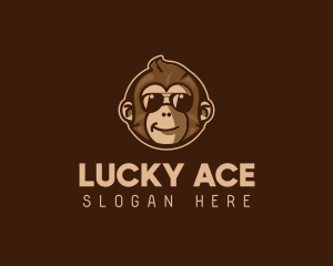 Cool Monkey Shades logo design