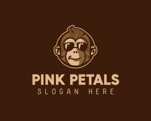 Cool Monkey Shades logo design