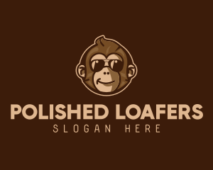 Cool Monkey Shades logo design