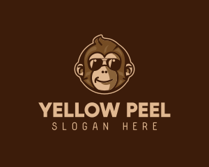 Cool Monkey Shades logo design