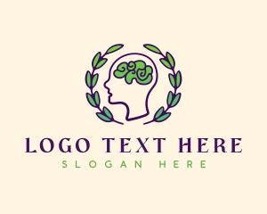 Mental Health Wreath logo