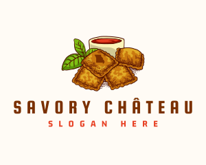 Missouri Ravioli Snack logo design