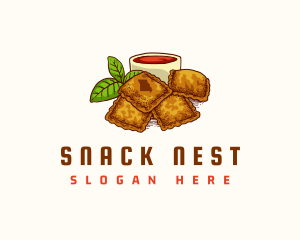 Missouri Ravioli Snack logo design