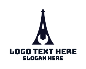 Eiffel Tower Wrench Logo