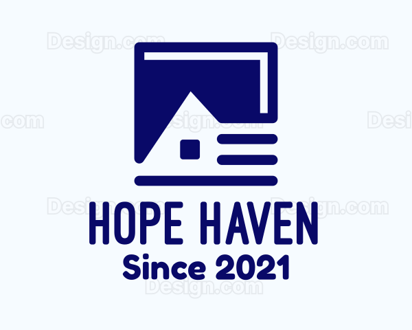 Blue House Book Logo