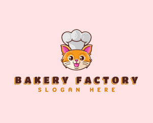 Cat Chef Bakery logo design