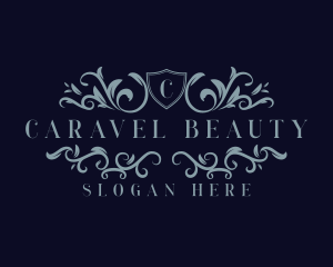 Leafy Floral Boutique logo design