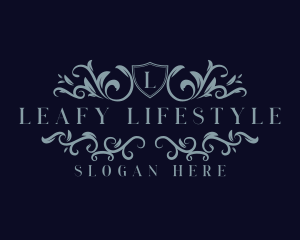 Leafy Floral Boutique logo design